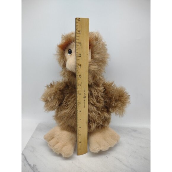 Vtg 1977 Animal Fair Big Foot Sasquatch 14" Stuffed Animal Toy Plush Brown Furry - Picture 9 of 10